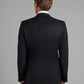 Eaton Tuxedo Jacket - Black Barathea