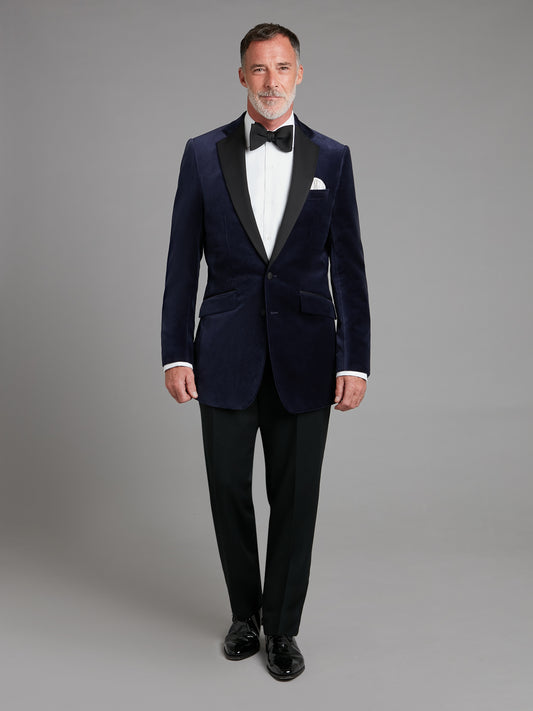 Dinner Suit Two Piece Hire (Velvet Jacket & Trousers)