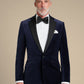 Single-Breasted Navy Velvet Dinner Jacket Hire