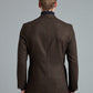 Sloan Exclusive Jacket - Mid Weight Brown Wool