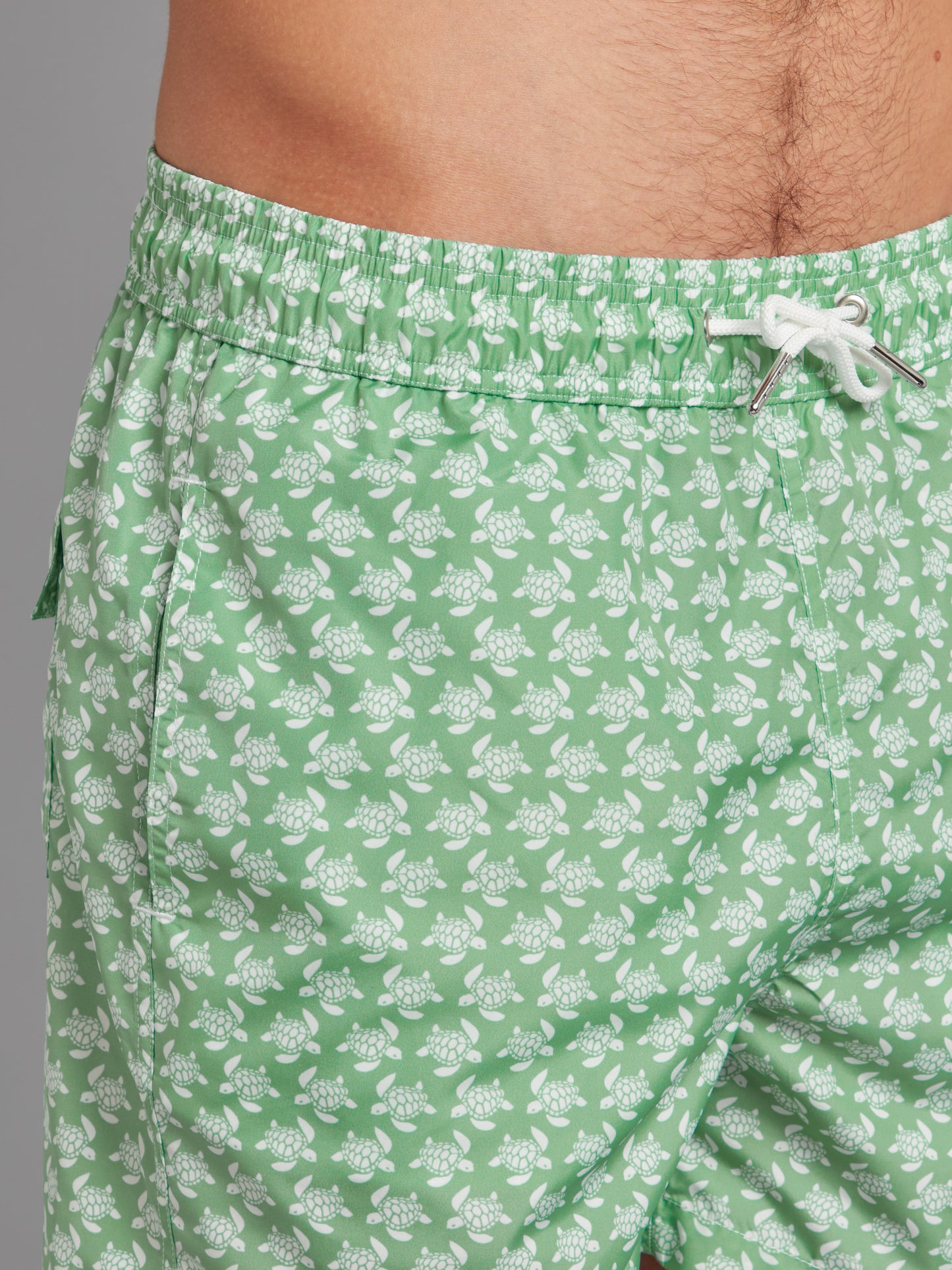 Swimming Shorts - Green Turtles