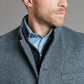 Gilet Tweed - Nailhead Blue