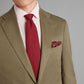 Unstructured Jacket - Olive Cotton