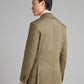 Unstructured Jacket - Olive Cotton