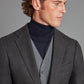 Unstructured Jacket Drago Flannel - Dark Grey