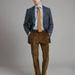 Unstructured Jacket - Blue Wool Windowpane