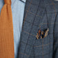 Unstructured Jacket - Blue Wool Windowpane