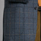 Unstructured Jacket - Blue Wool Windowpane