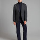 Unstructured Jacket - Charcoal Wool