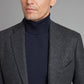 Unstructured Jacket - Charcoal Wool