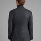 Unstructured Jacket - Charcoal Wool