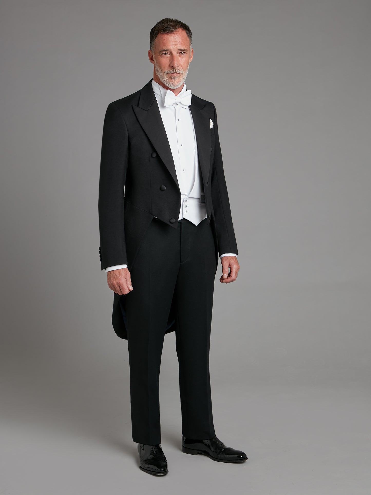 White Tie Evening Tails - Black