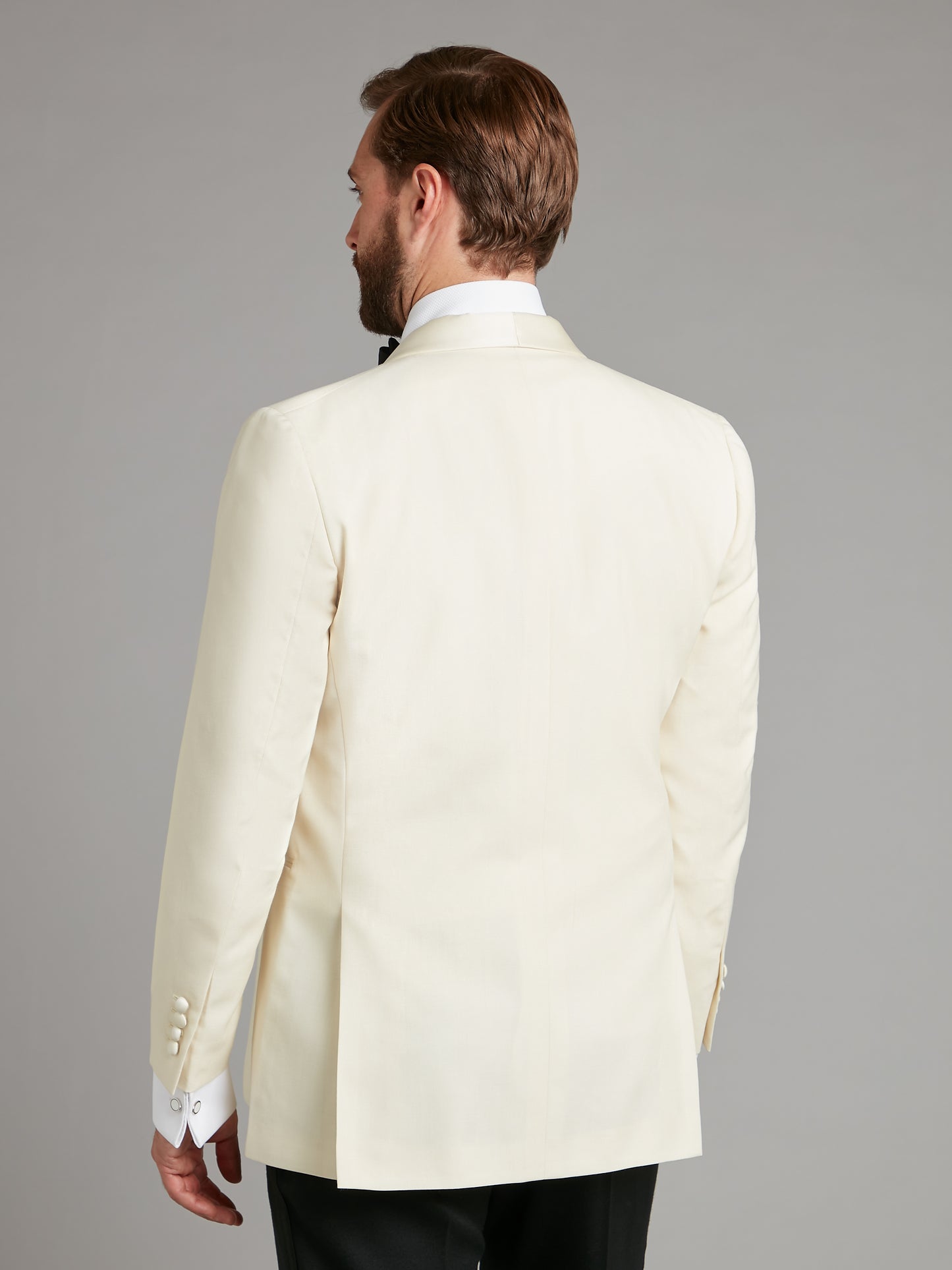 Whittaker Dinner Jacket - White Barathea