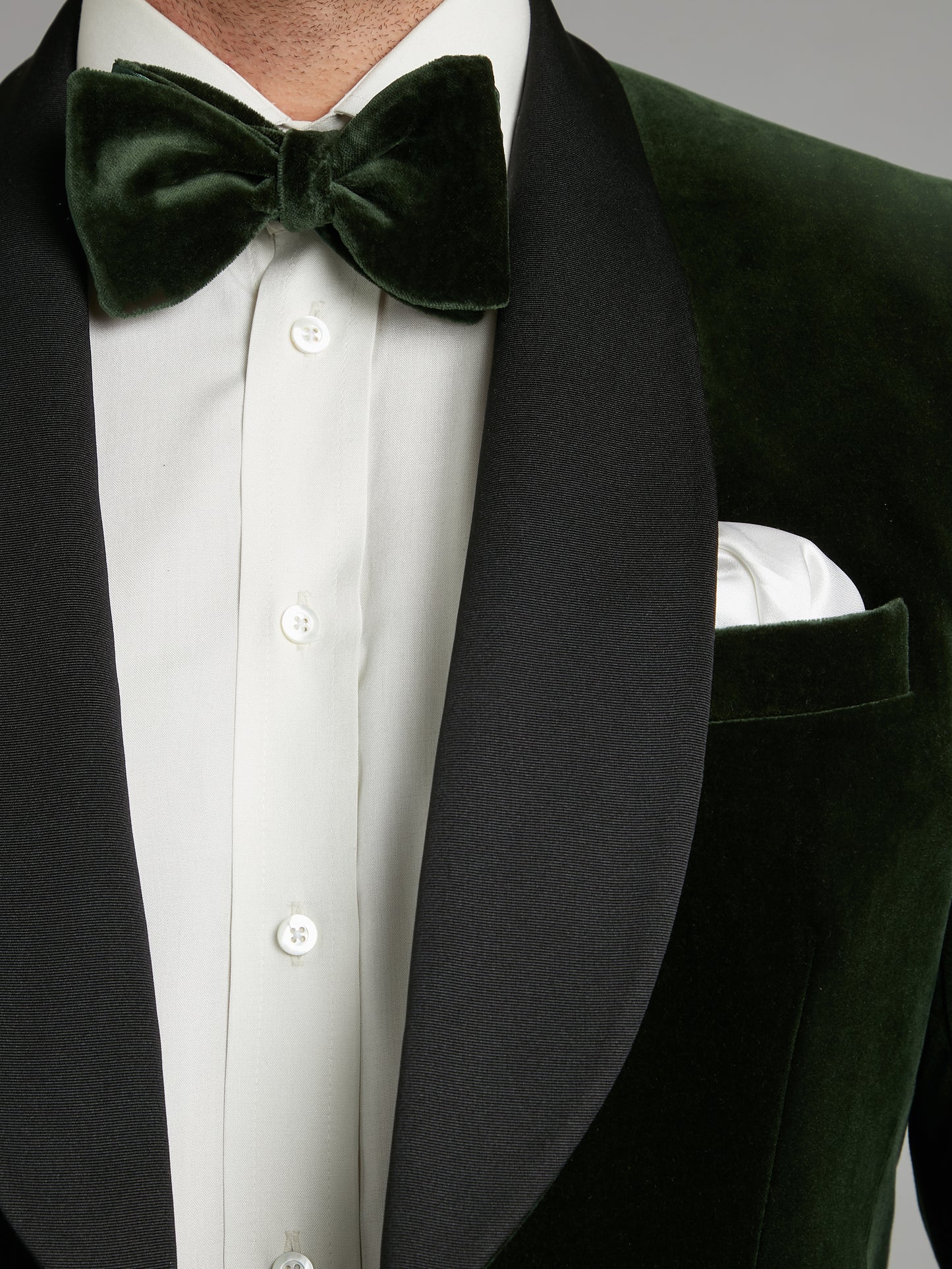 Whittaker Smoking Jacket - Green Velvet