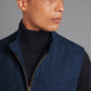 Zip Up Vest - Denim Blue - Drago Flannel