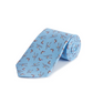 Silk Tie - Pale Blue Saddle