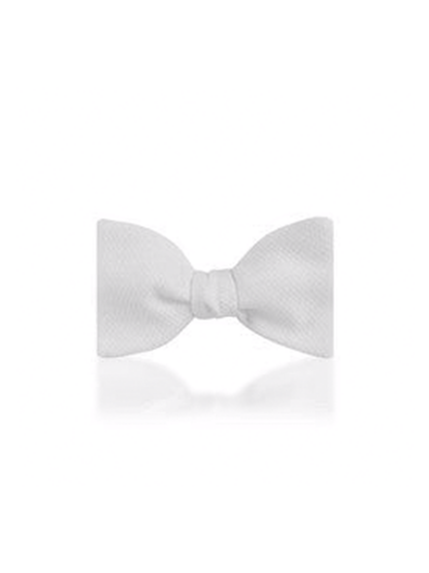 Marcella Self Tie Bow Tie - White