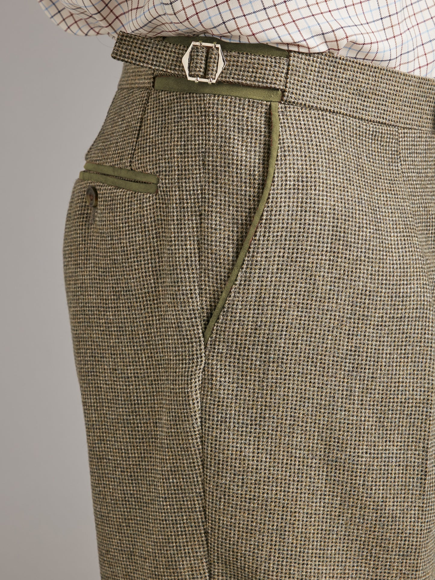 Breeks – Sage Nailhead Tweed