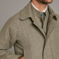 Field Coat - Sage Nailhead Tweed