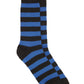 Hoop Socks - Black/Royal