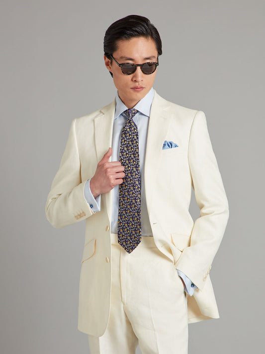 Eaton Suit - Ivory Linen