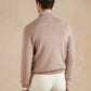 Quarter-Zip Jumper - Beech Brown