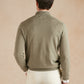 Quarter-Zip Jumper - Sage Green