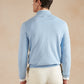 Quarter-Zip Jumper - Sky Blue