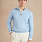 Quarter-Zip Jumper - Sky Blue