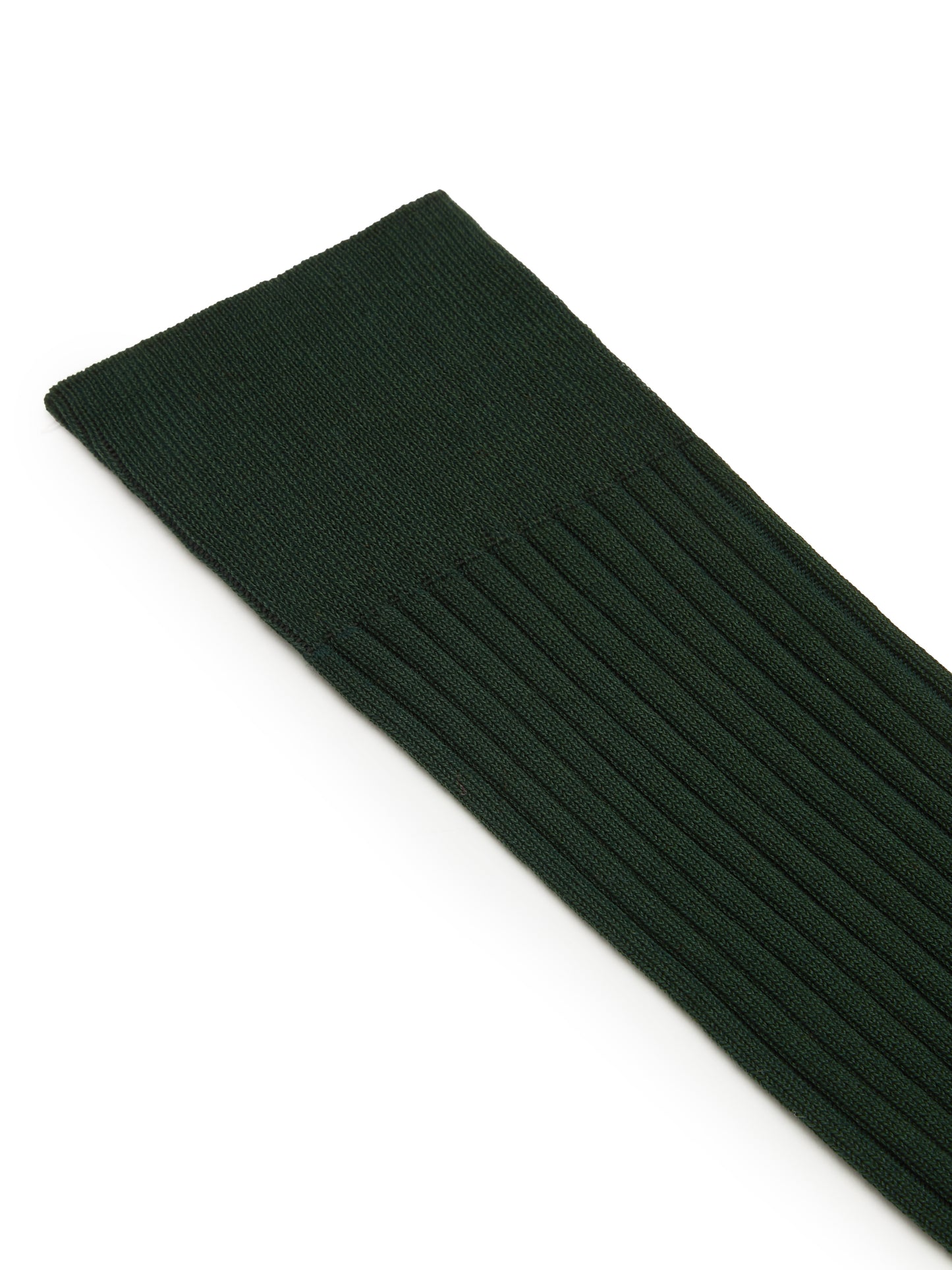 Short Cotton Socks - Dark Green