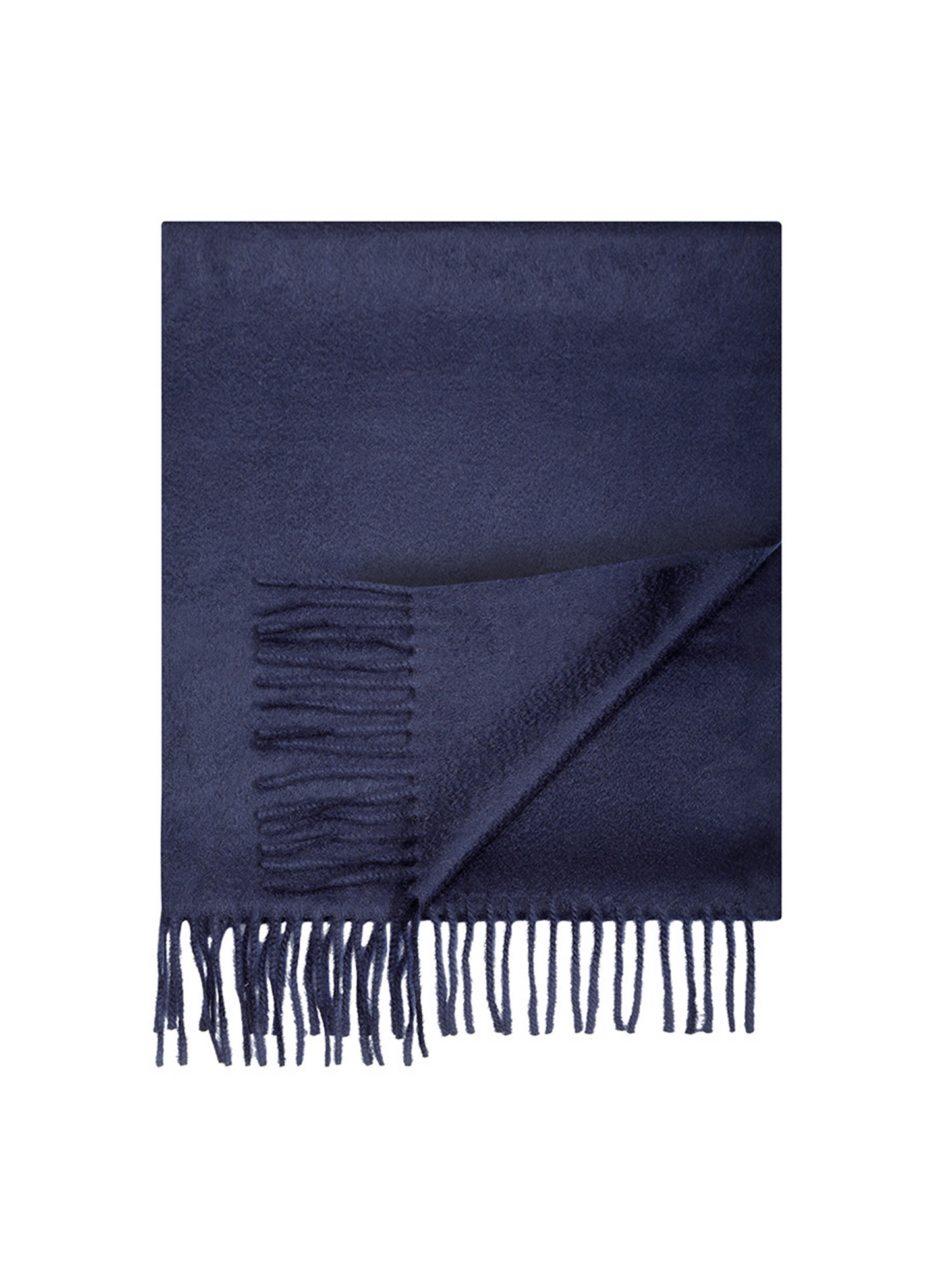 Cashmere Scarf - Navy