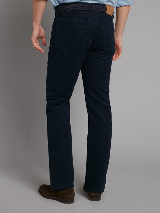 Moleskin Jeans - Navy