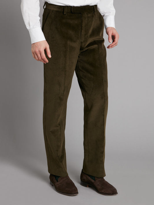 Heavyweight Corduroy Trousers - Olive