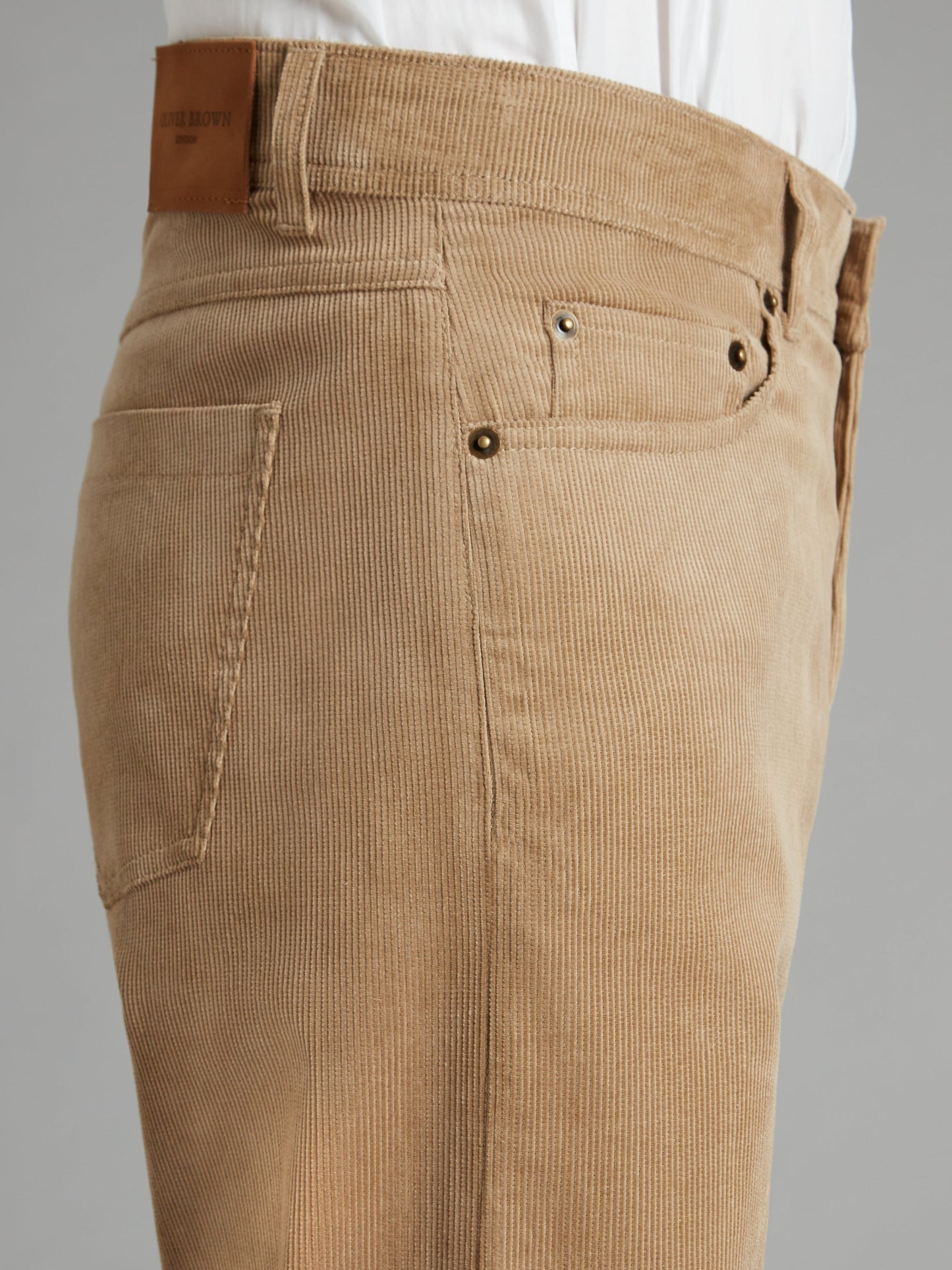 Needlecord Jeans - Beige