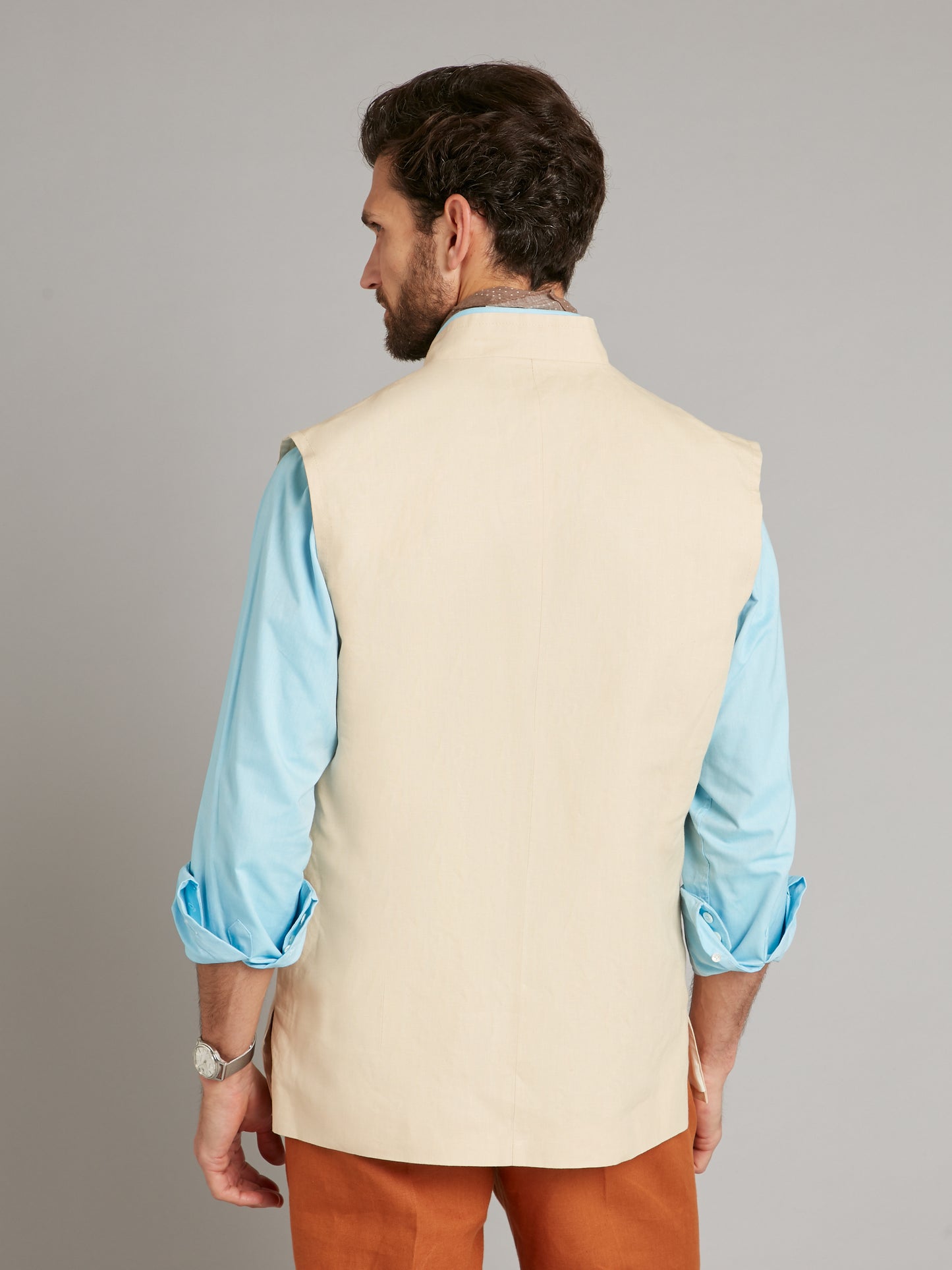 Linen Gilet - String