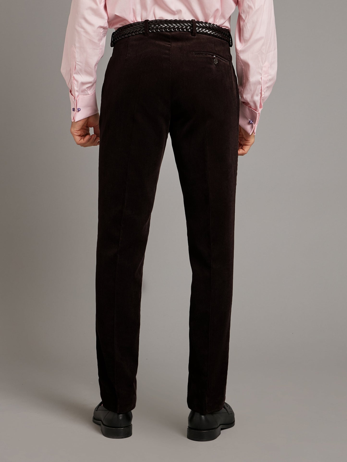 Needlecord Trousers - Brown