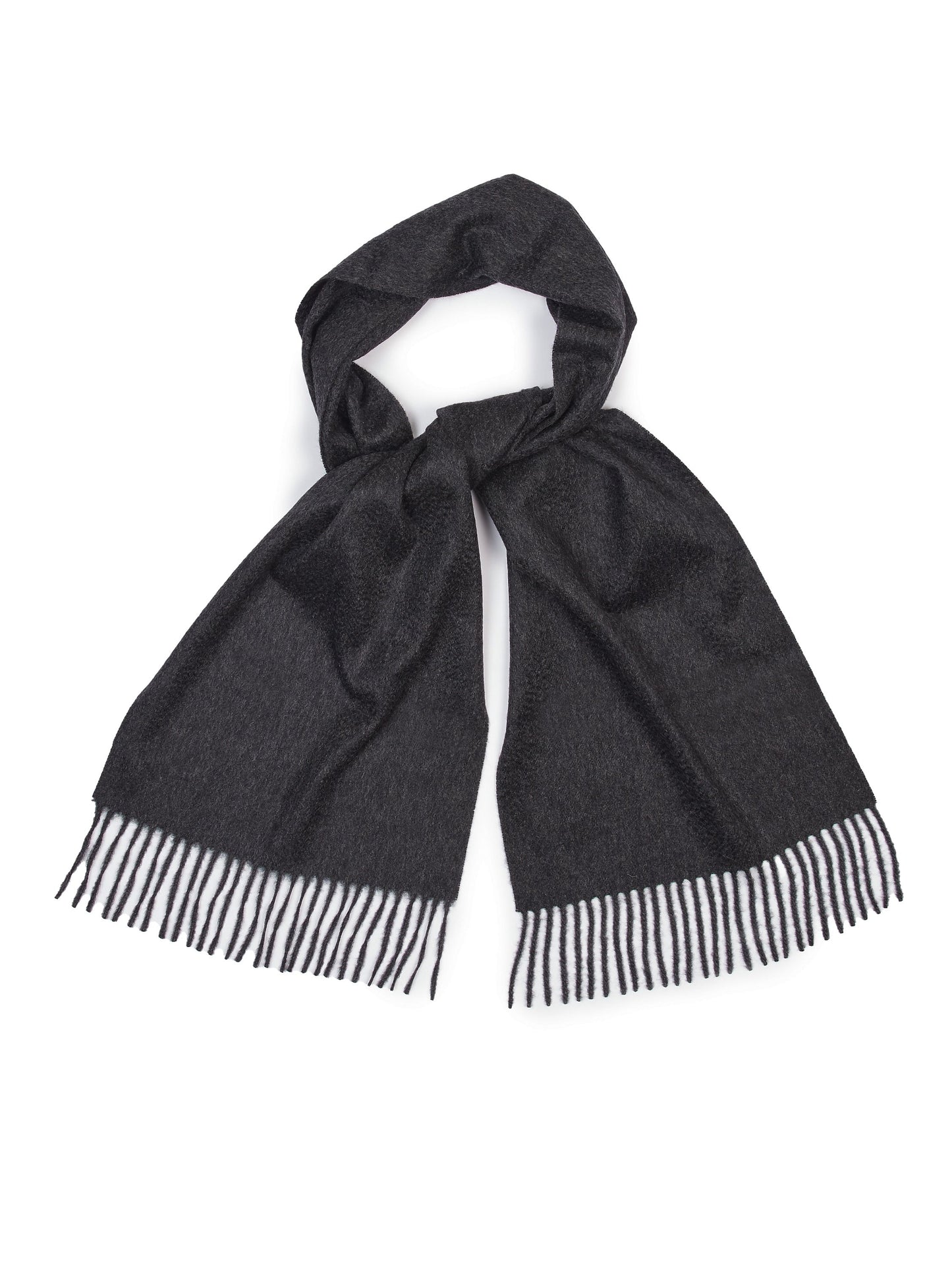 Cashmere Scarf - Charcoal