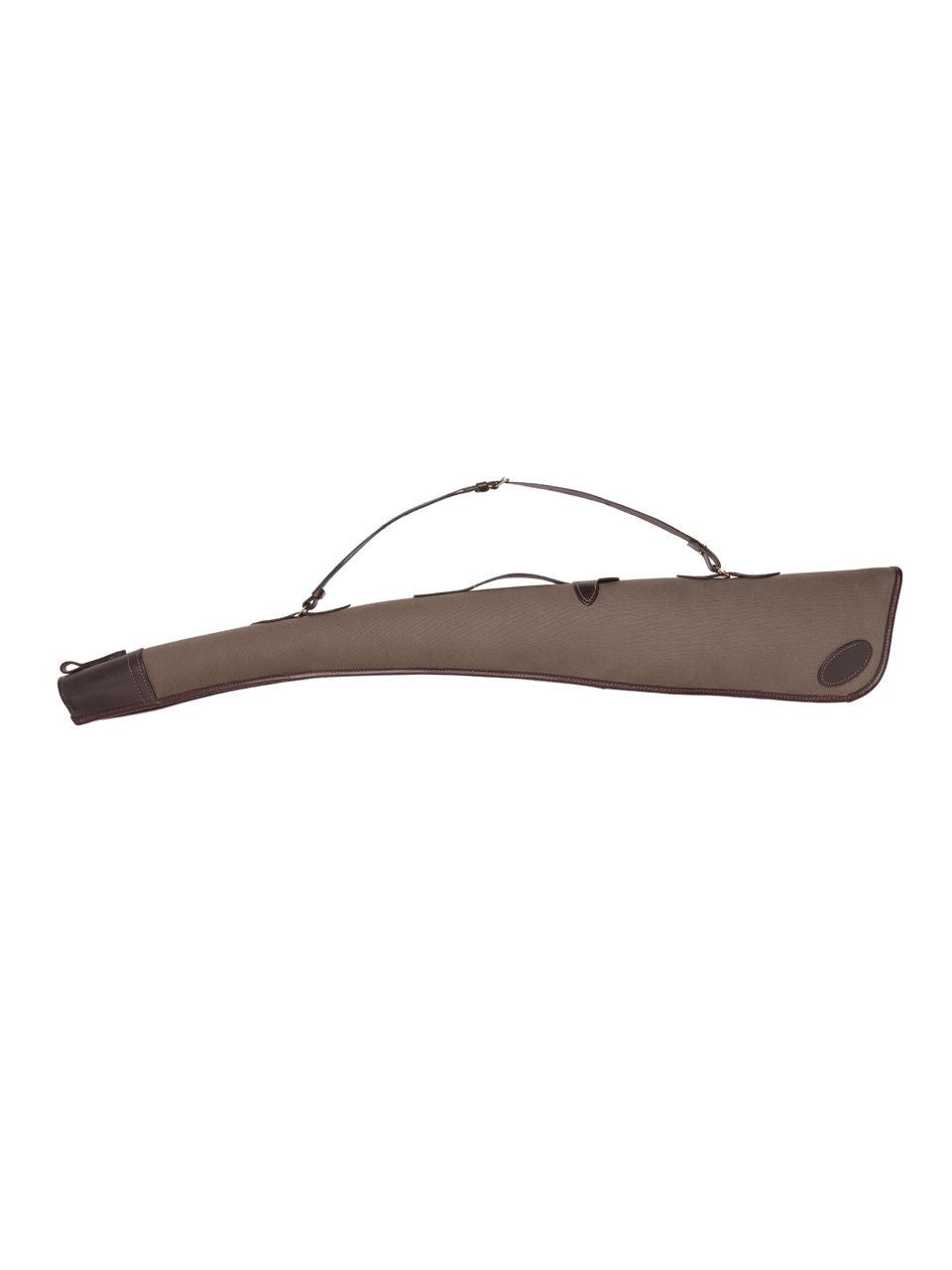 Canvas and Leather Single Gun Slip - Foxtan