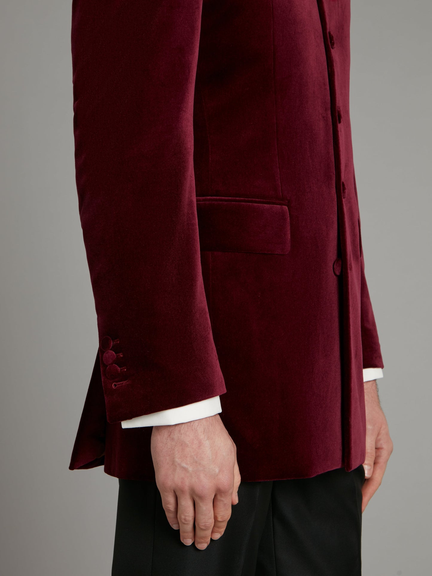 Ormonde Smoking Jacket - Burgundy