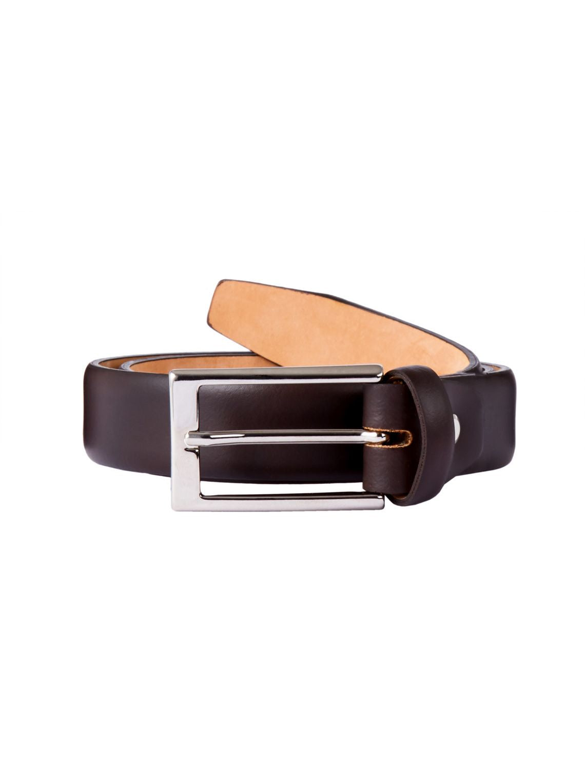 Plain Suit Belt - Brown