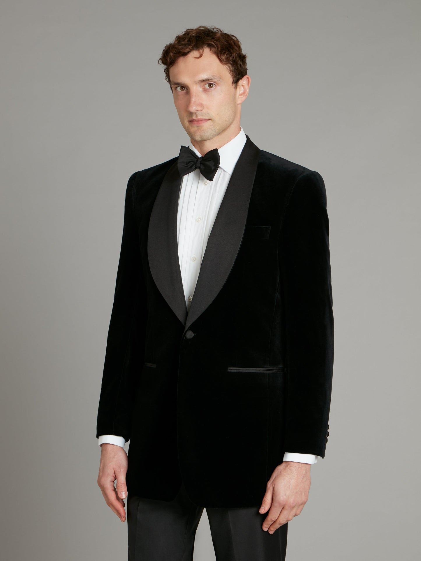 Whittaker Smoking Jacket - Black