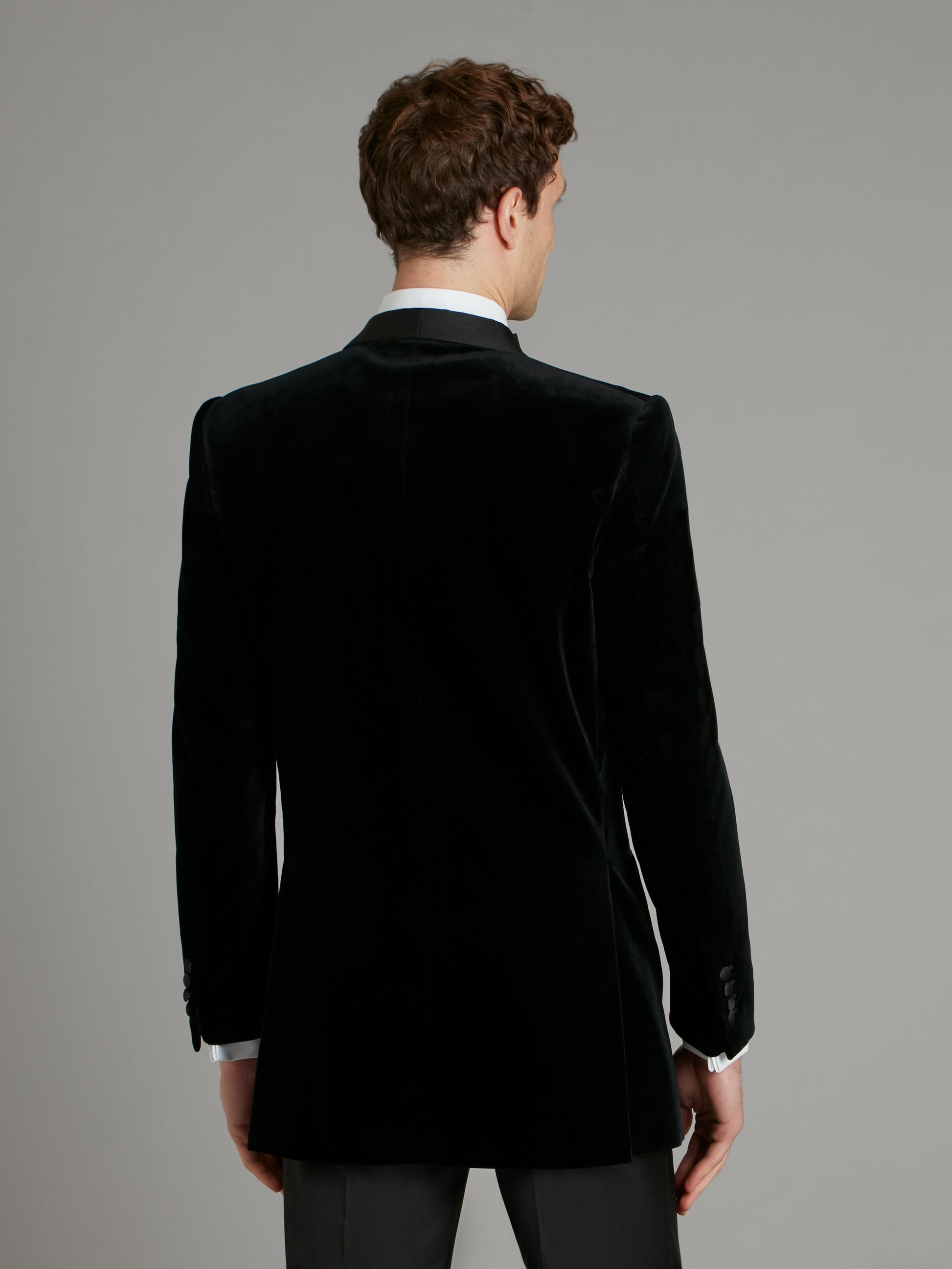 Whittaker Smoking Jacket - Black