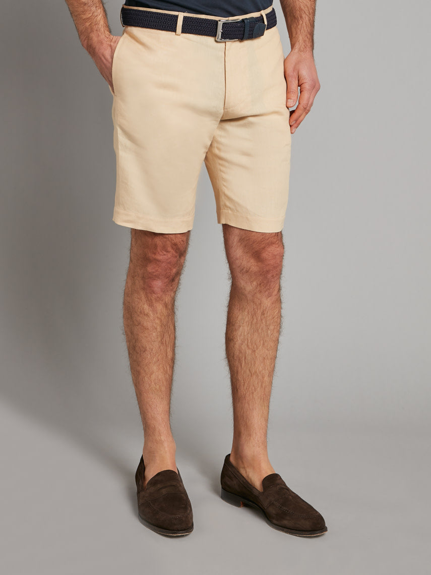 Classic Fit Shorts - String Linen