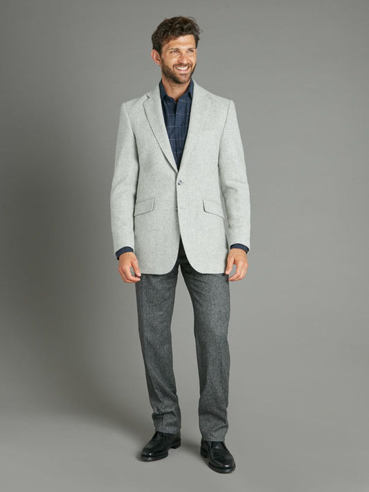 Oliver Brown Eaton grey wool jacket