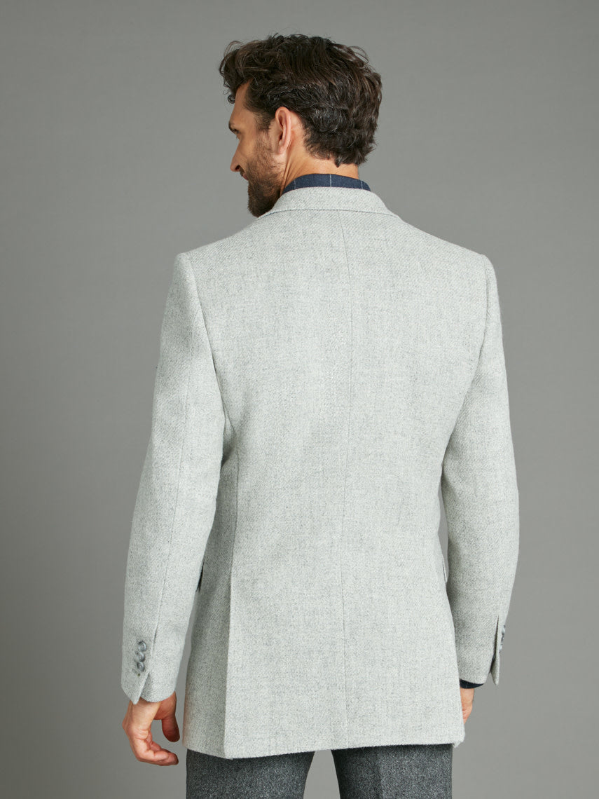 Oliver Brown Eaton grey wool jacket