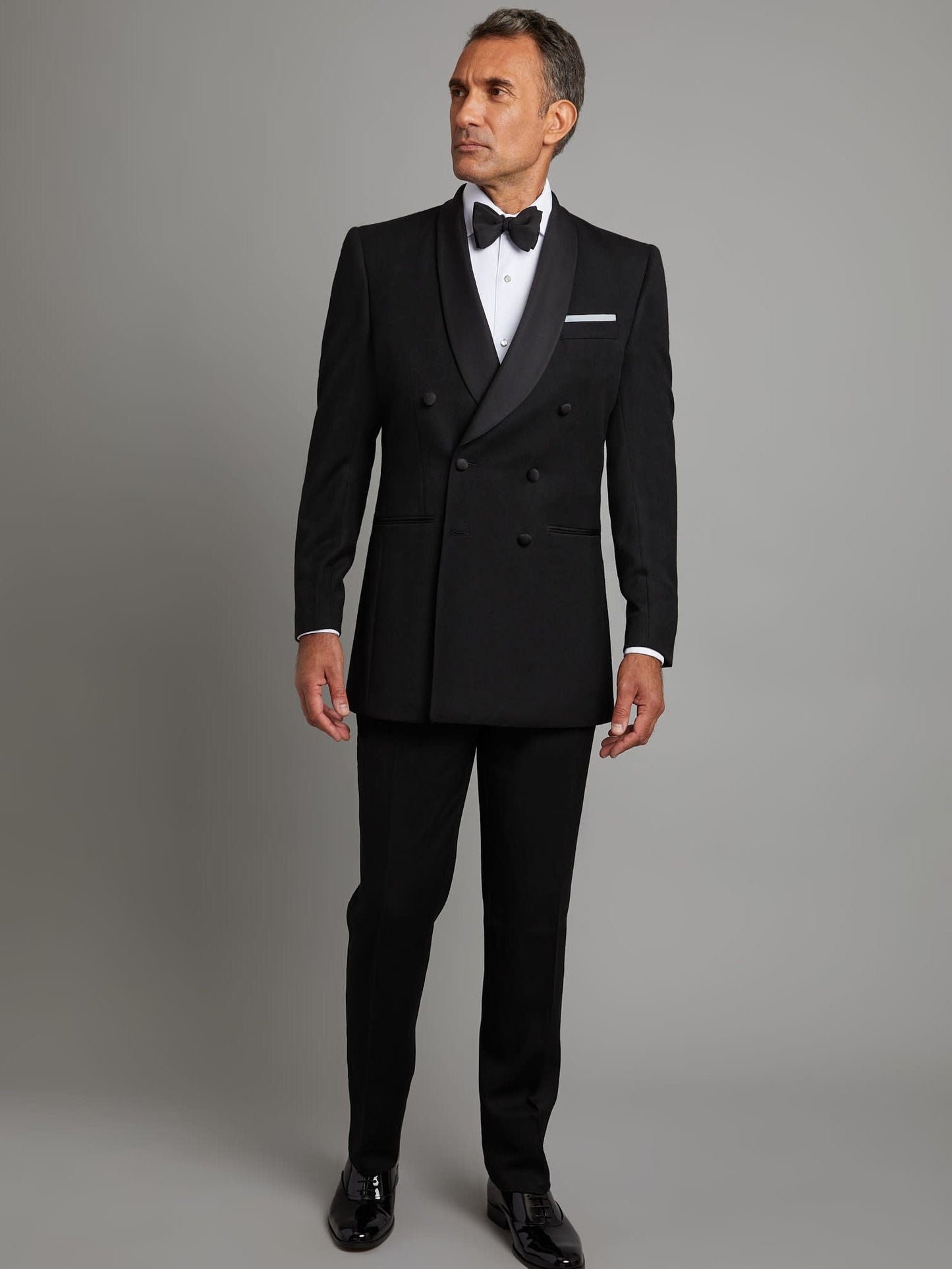 Langton Tuxedo Jacket - Black