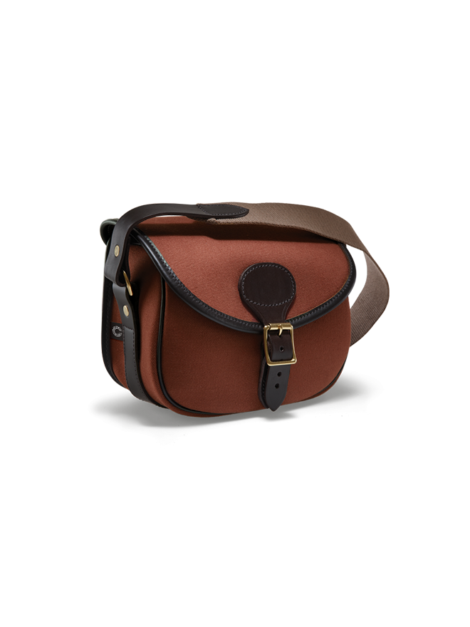 Canvas and Leather Cartridge Bag - Foxtan