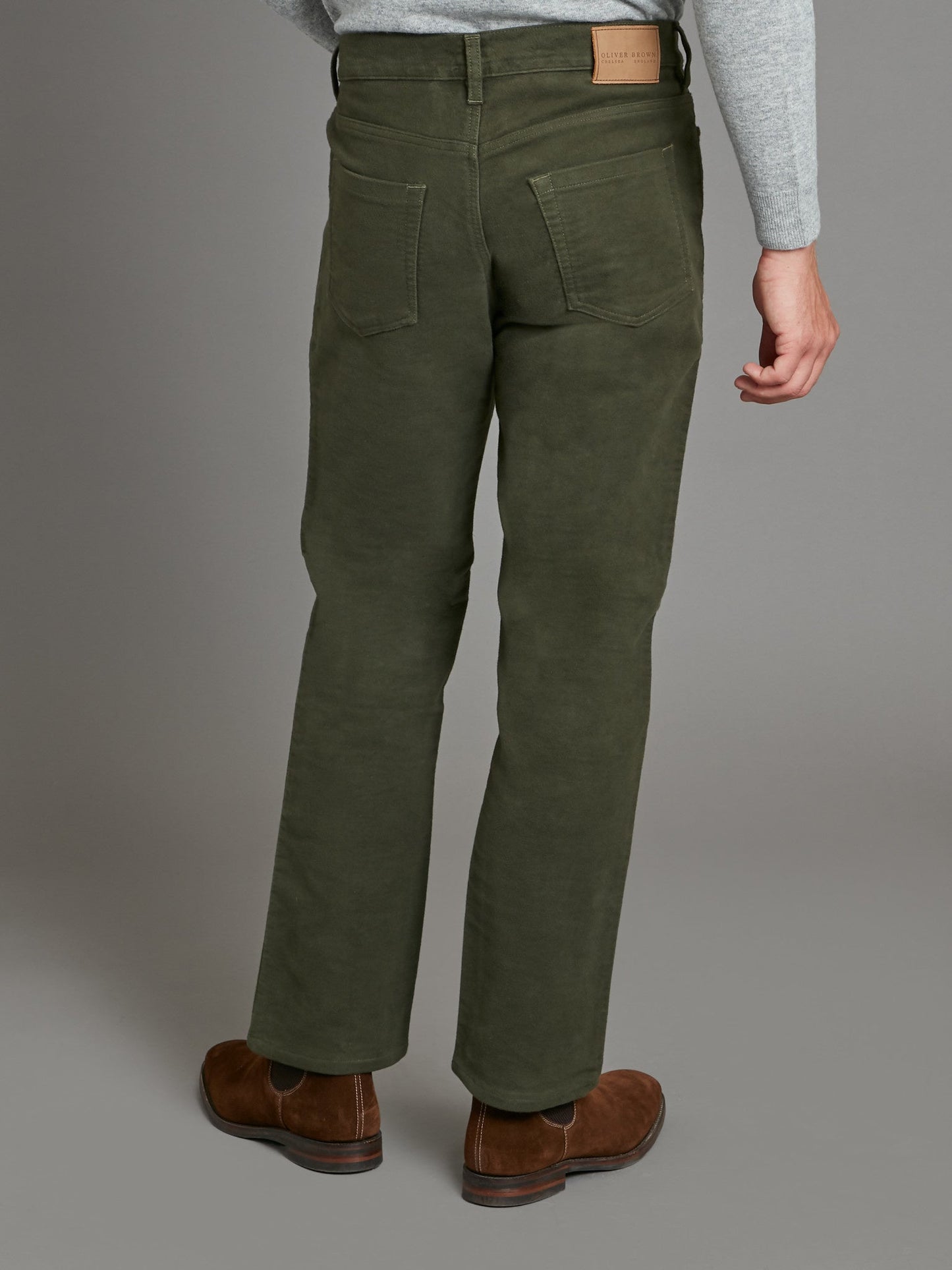 Moleskin Jeans - Olive