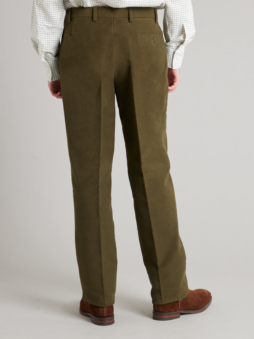 Moleskin Pants - Olive