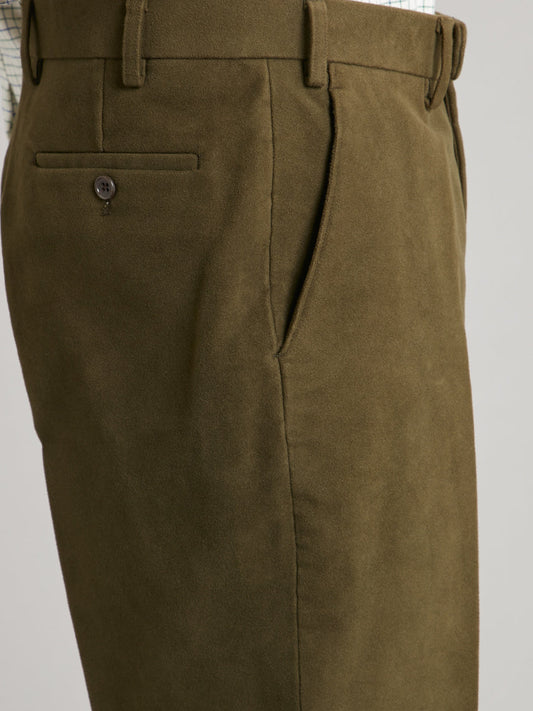 Moleskin Pants - Olive